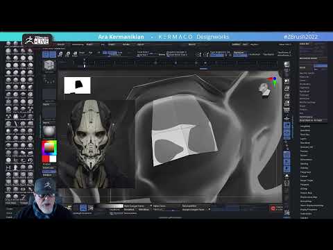 Kermaco: Mech Design – Ara Kermanikian – ZBrush 2022