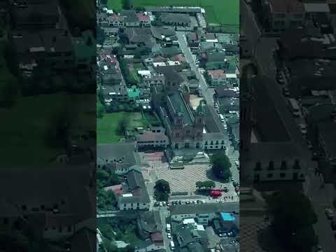 🇨🇴Sesquilé desde 11.000 pies el corazón de Cundinamarca visto desde el cielo#seraspace🚀#aviation