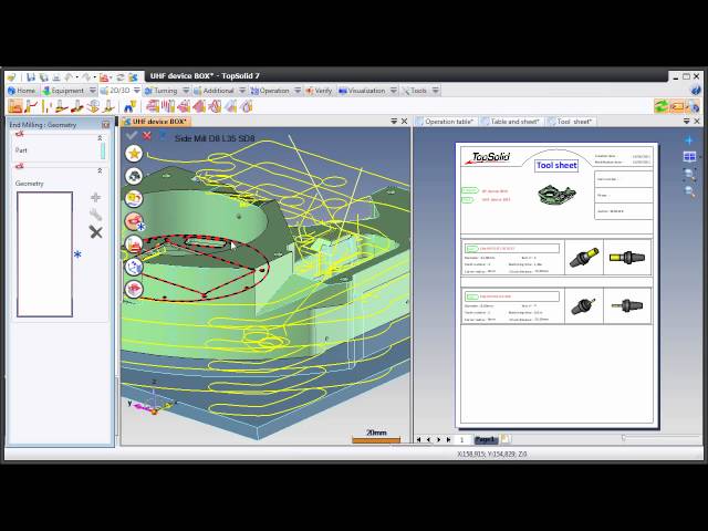 TopSolid'Cam 7: Tools Documentation