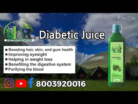Diabetic care juice