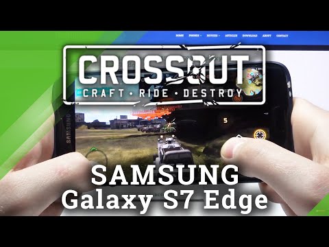 How Crossout Mobile Works on Samsung Galaxy S7 Edge – Crossout Gameplay | Quality Checkup