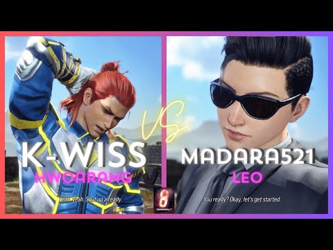 Tekken 8 - K-Wiss (HWOARANG) VS Madara521 (LEO)