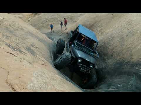 Escalator obstacle in Moab, UT 2021