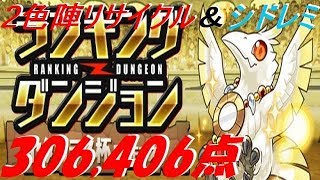 【パズドラ】ヤタガラス杯306,406点/0.1%【ランダン】
