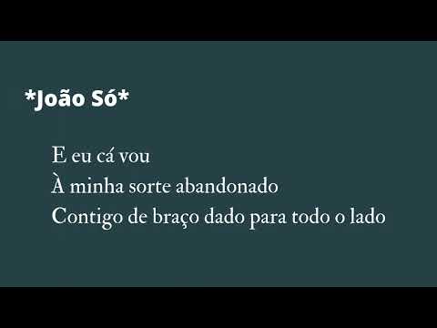 Sorte Grande - João Só e Abandonados com Lúcia Moniz (Letra)