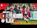 Highlights Feyenoord V1 - Ajax | Azerion Vrouwen Eredivisie | 2023-2024