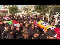 Funeral Of Three Palestinians Killed In Army Operation In West Bank