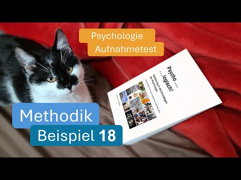 Psychologie Aufnahmetest: Beispiele Methodik - 18 (Mengendiagramm)