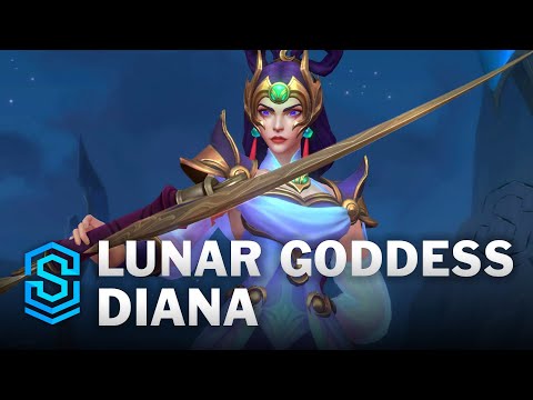 Lunar Goddess Diana Wild Rift Skin Spotlight