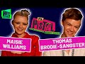 Thomas Brodie Sangster Maisie Williams Share Embarrassing Auditions Talk Their Favourite Actors