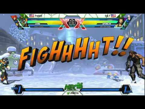 NEC 16 - UMvC3 - KyleP vs Prophete (pools)