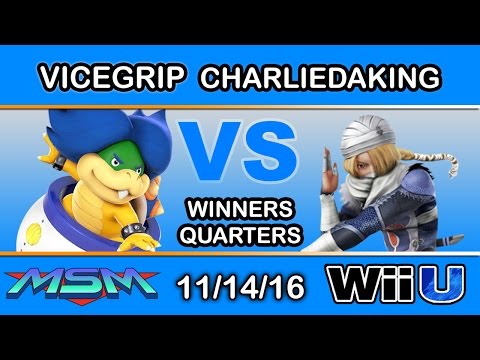 MSM 74 - ViceGrip (Ludwig) Vs. LH | Charliedaking (Sheik) Winners Quarters - Smash Wii U