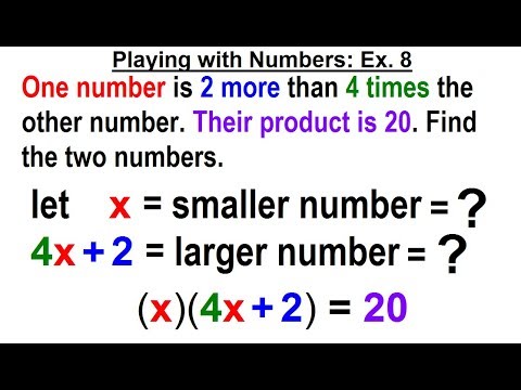Algebra Ch 26 Solving Problems with Quadratic Equations 1 of 11 Projectiles Ex 1