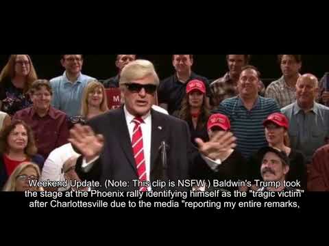 'SNL: Weekend Update': Alec Baldwin returns as Trump for Phoenix rally sketch