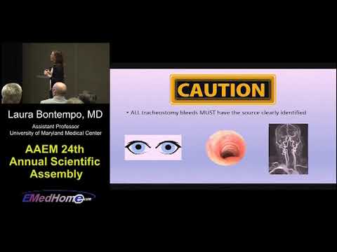 Trach Emergencies  When Breathing Through Your Neck Goes Bad    Laura J  Bontempo, MD MEd FAAEM
