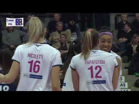 Highlights, 15a Giornata: Imoco Conegliano - Lardini Filottrano 3-1