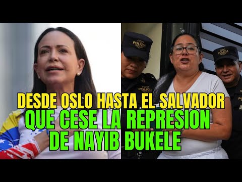 CORINA MACHADO, RECIBE PREMIO NOBEL DE LA PAZ. MIENTRAS RUTH ELEONORA LOPEZ, ES VULNERADA.