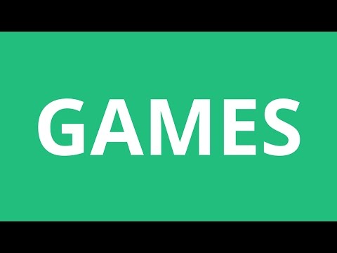How To Pronounce Games - Pronunciation Academy