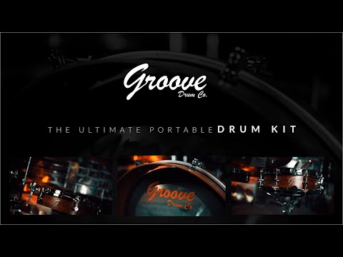 The Ultimate Portable Drum Kit! - Groove Drum Co. Pancake Drums