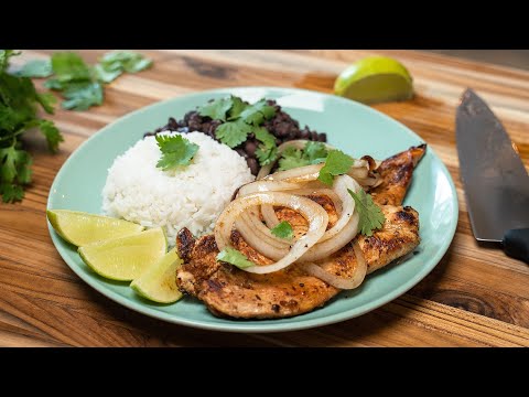 Cuban Kitchen With Dennis Perez: Cuban Pollo a la Plancha