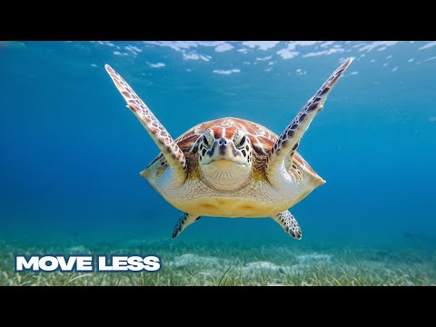 Korytnačka pravá (Chelonia mydas) — život v pobrežných ekosystémoch (4K dokument)