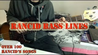 Rancid - Dead bodies Bass Cover