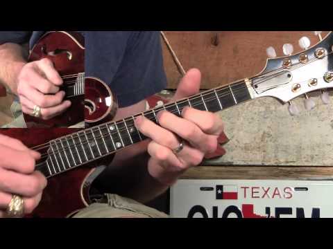 Amazing Grace Mandolin Solo- Tremolo and Harmony Lesson
