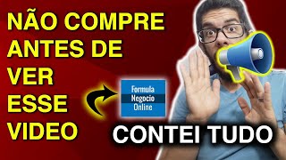 Frmula Negocio Online - Ser que Funciona?  Confivel? Ainda Vale a Pena?