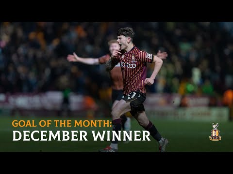 GOAL OF THE MONTH: December 2025 Winner