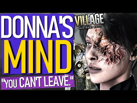 DONNA BENEVIENTO's Crazy MIND / Dialogue EXPLAINED! (RESIDENT EVIL VILLAGE)