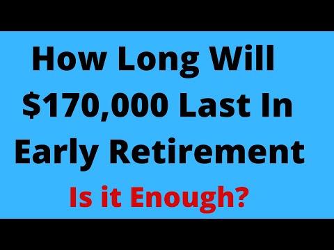 🔴How Long Will $170,000 Last in Early Retirement at 62 Video