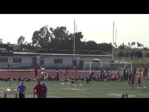 FSB 200m Heat 2 vs Marina - 4-14-16 - Los Alamitos Boys