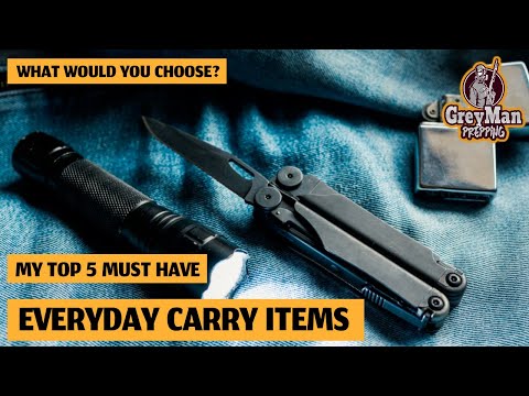 Top 5 EDC Essentials | If You Could Only Choose 5 | What Would yours Be?
