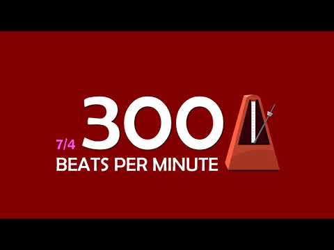 300 BPM 7/4 Metronome