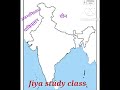 Map K Sath Bharat K Padosi Desh