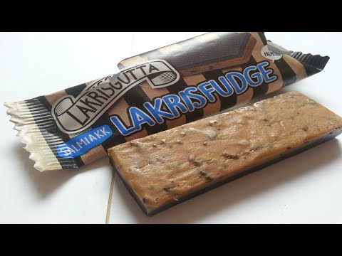 LakrisGutta Salmiakk Lakrisfudge - Liquorice Fudge