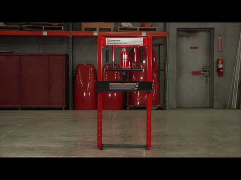 Strongway Hydraulic Shop Press - 20-Ton