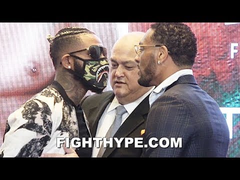 DARRION CALDWELL GOES CORONAVIRUS ON A.J. MCKEE; MASKS UP & STEPS TO HIM DURING HEATED FACE OFF