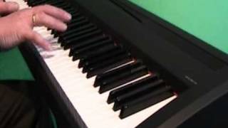 Autumn Leaves - video of solo piano version by Surrey jazz pianist