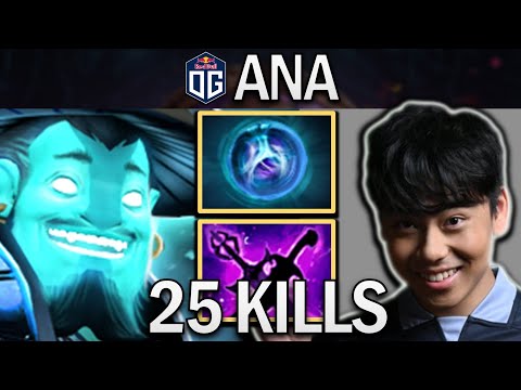 OG.ANA SMURF STORM SPIRIT WITH 25 KILLS & LINKENS - DOTA 2 7.31 GAMEPLAY