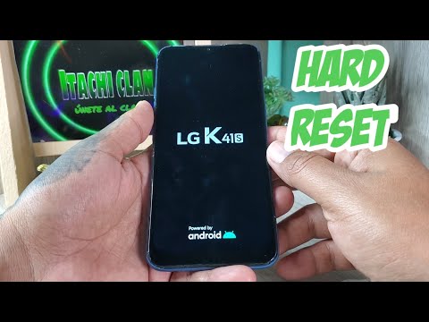 LG K41S Formatear o Desbloquear Pantalla/Hard Reset