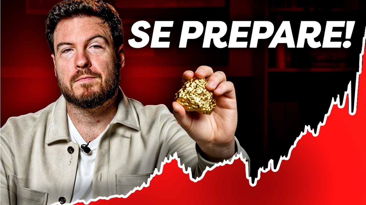 O OURO ESTÁ PREVENDO UMA GRANDE CRISE | Prepare-se.