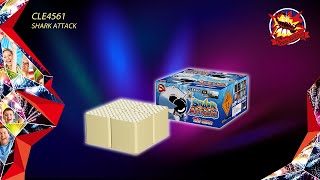 Výberová sada - ohňostroj 821rán 20+25+30+48 mm - 10 minút (5 krabíc)