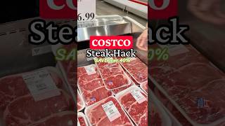 🥩🤩 COSTCO STEAK HACK: SAVE BIG 🤯 #costco #momhacks #costcofinds #save #groceryshopping