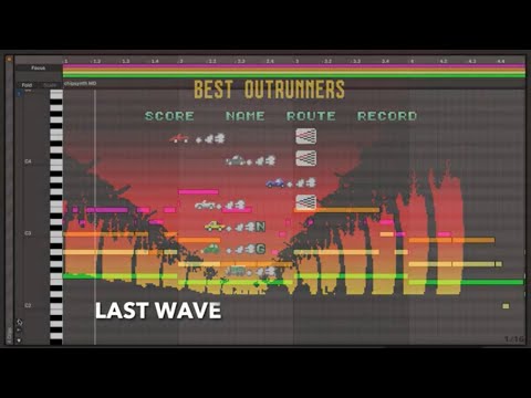 Outrun OST cover - Last Wave