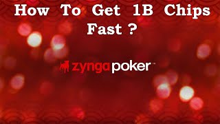 Zynga Poker How To Get 1 Billion Chips Fast Tutorial 2023