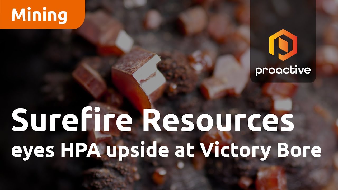 Surefire Resources eyes HPA upside at Victory Bore vanadium play