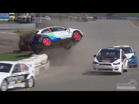 Crashes BK Rallycross Valkenswaard 22-04-2018