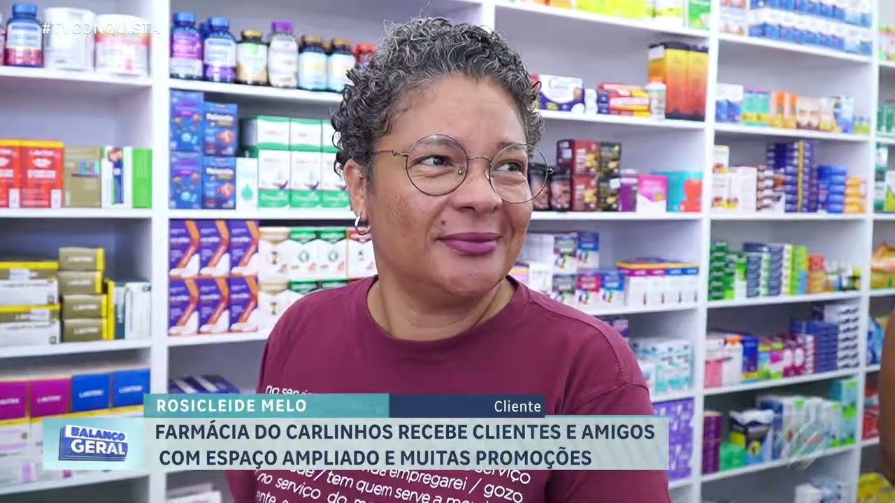 Farmácia do Carlinhos inaugura espaço ampliado com promoções em Lucas do Rio Verde