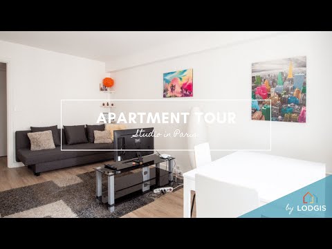 Apartment Tour // Furnished  26m2 in Paris – Ref : 11220846